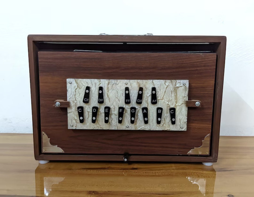 Shruti Box 15x10x3 Inches Teak Wood and Ply 440hz & 432hz Etsy