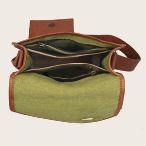 Sac messager en cuir homme sacoche pour ordinateur portable bureau cartable cadeau pour femme sac à bandoulière en détresse informatique pour femme cadeau de Noël image 4