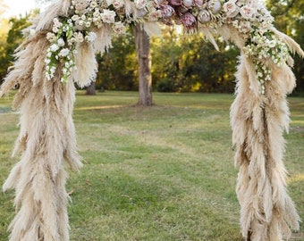 Pampas grass Arch Decor | Wholesale | Wedding Decoration | Dried Flower | Bohemian Decor | Wedding Backdrop