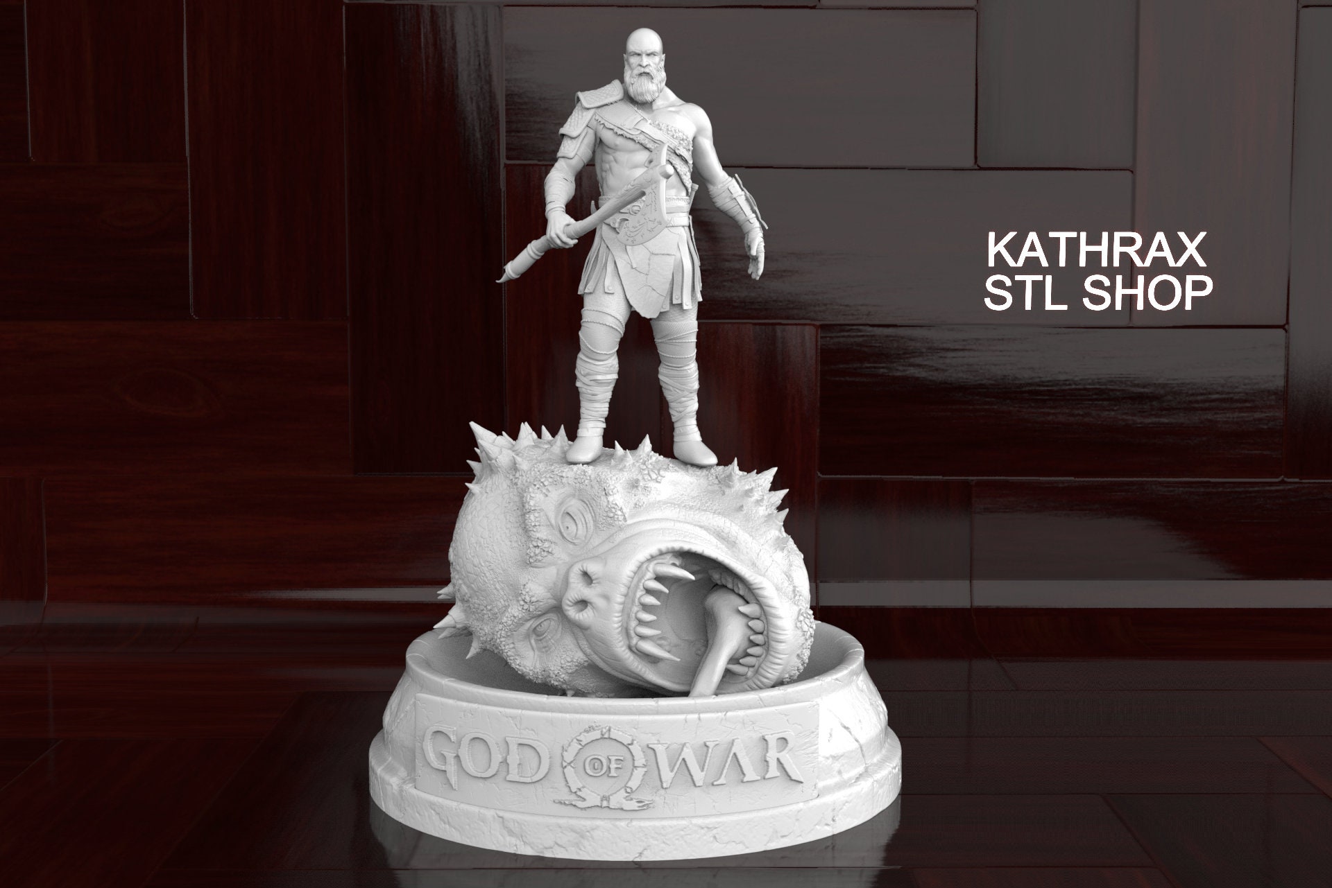 GOD OF WAR THOR HAMMER STL 3MF 3D PRINTING FILE LED COMPATIBLE 3D