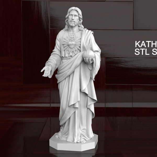 Jesus Christ Lord and the Savior 3D Print STL File