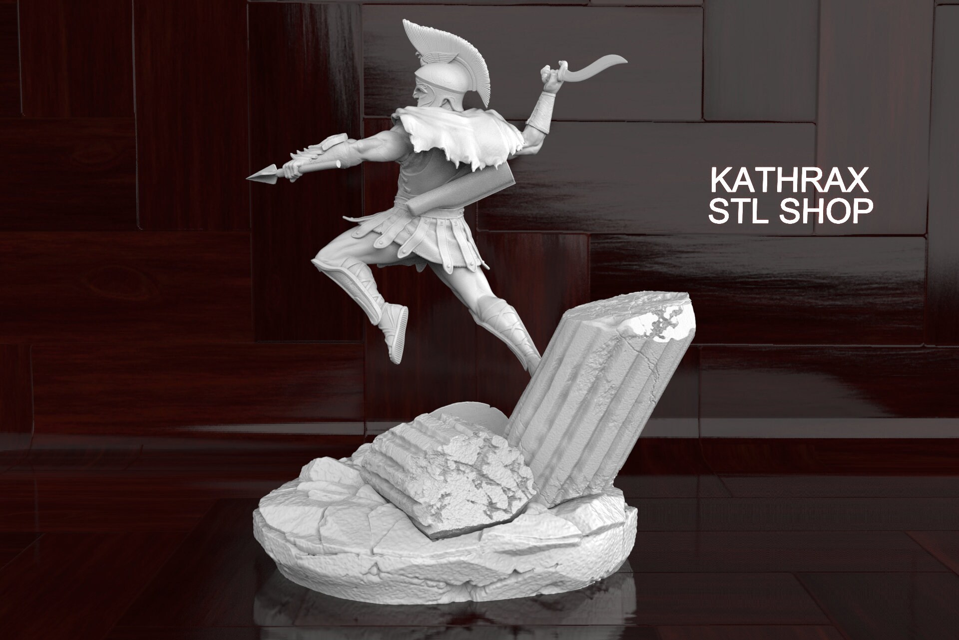 Assassin's Creed Odyssey 3D Print STL File - Etsy