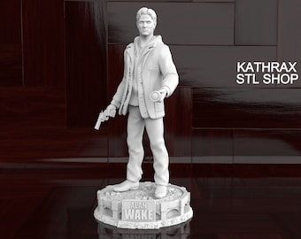 Alan Wake 3D Print STL File