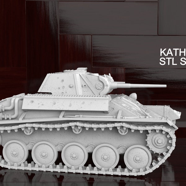 T70 Tank 3D Print STL File