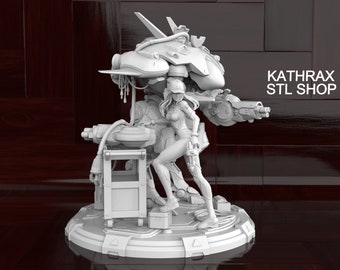 D.Va from Overwatch 3D Print STL File