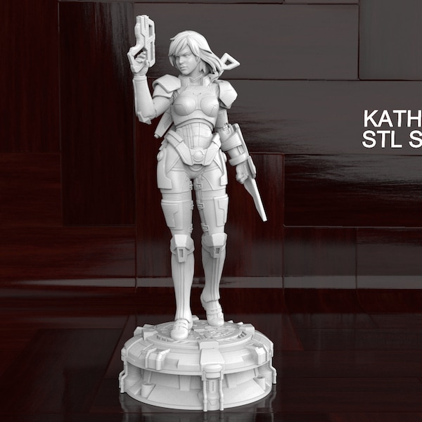 Mass Effect Commander Shepard 3D Print STL File