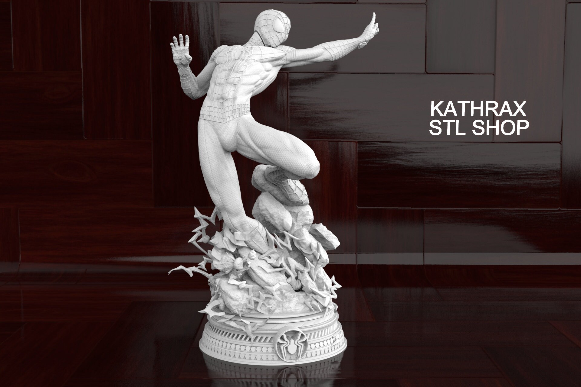 Spiderman 3D Print STL File - Etsy Australia