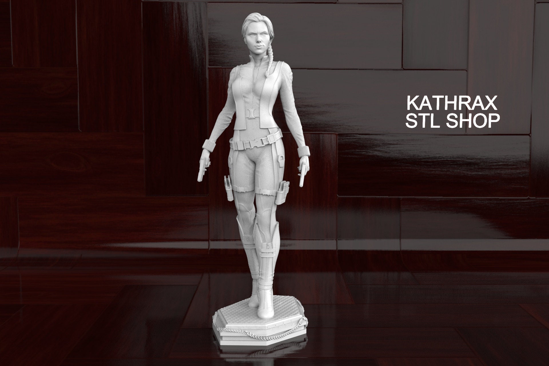 Black Widow Combo 3D Print STL File - Etsy Canada