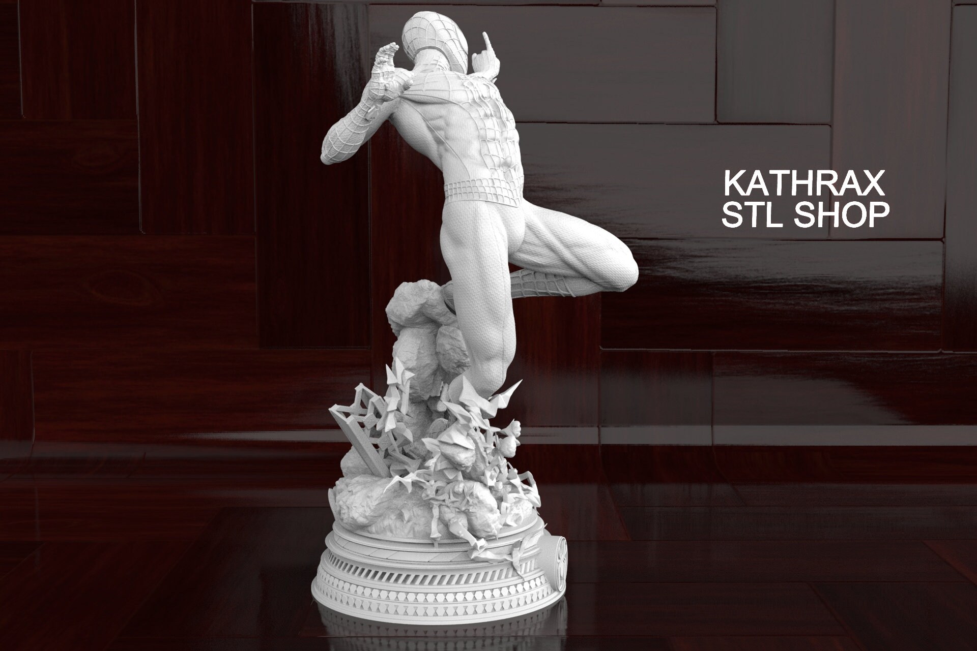 Spiderman 3D Print STL File - Etsy Australia
