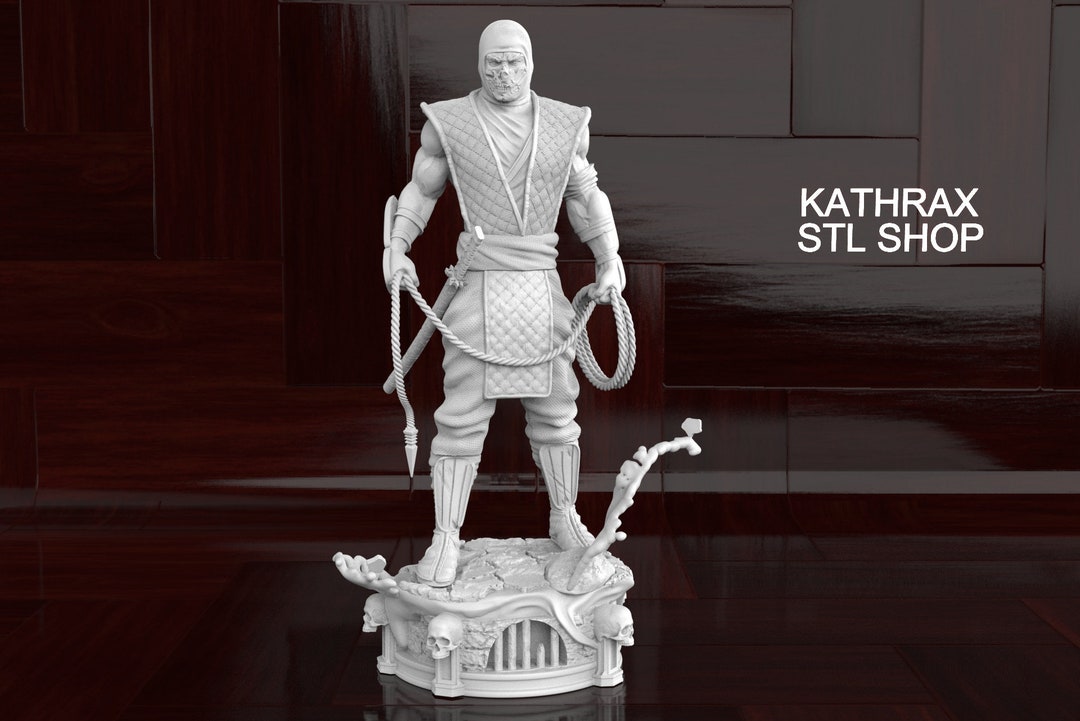 STL file scorpion mortal kombat 3 ultimate 🦂・3D printing design to  download・Cults