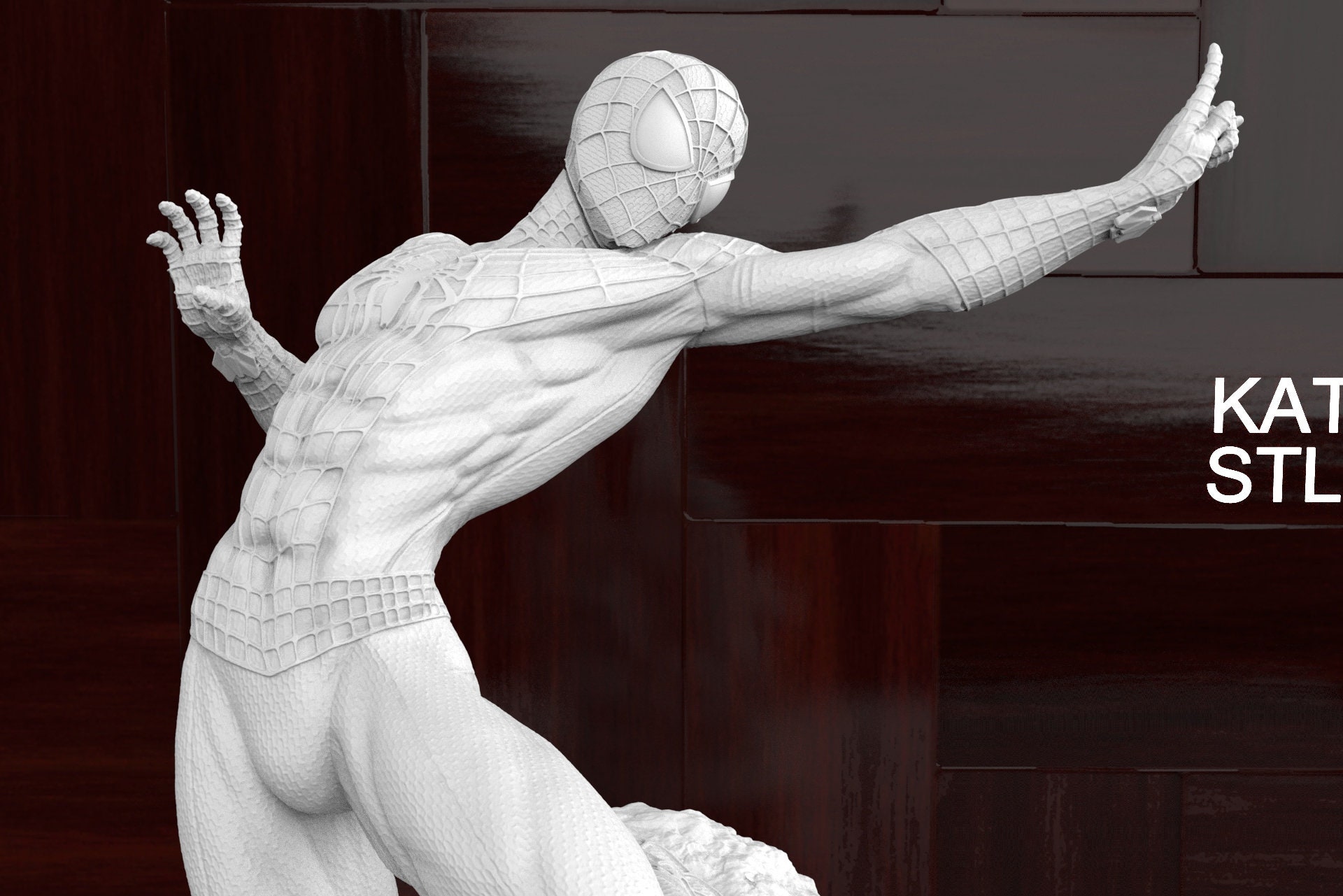 Spiderman 3D Print STL File - Etsy Australia