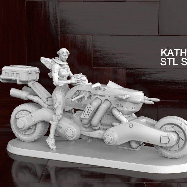 Sci-Fi Rider 3D Print STL File