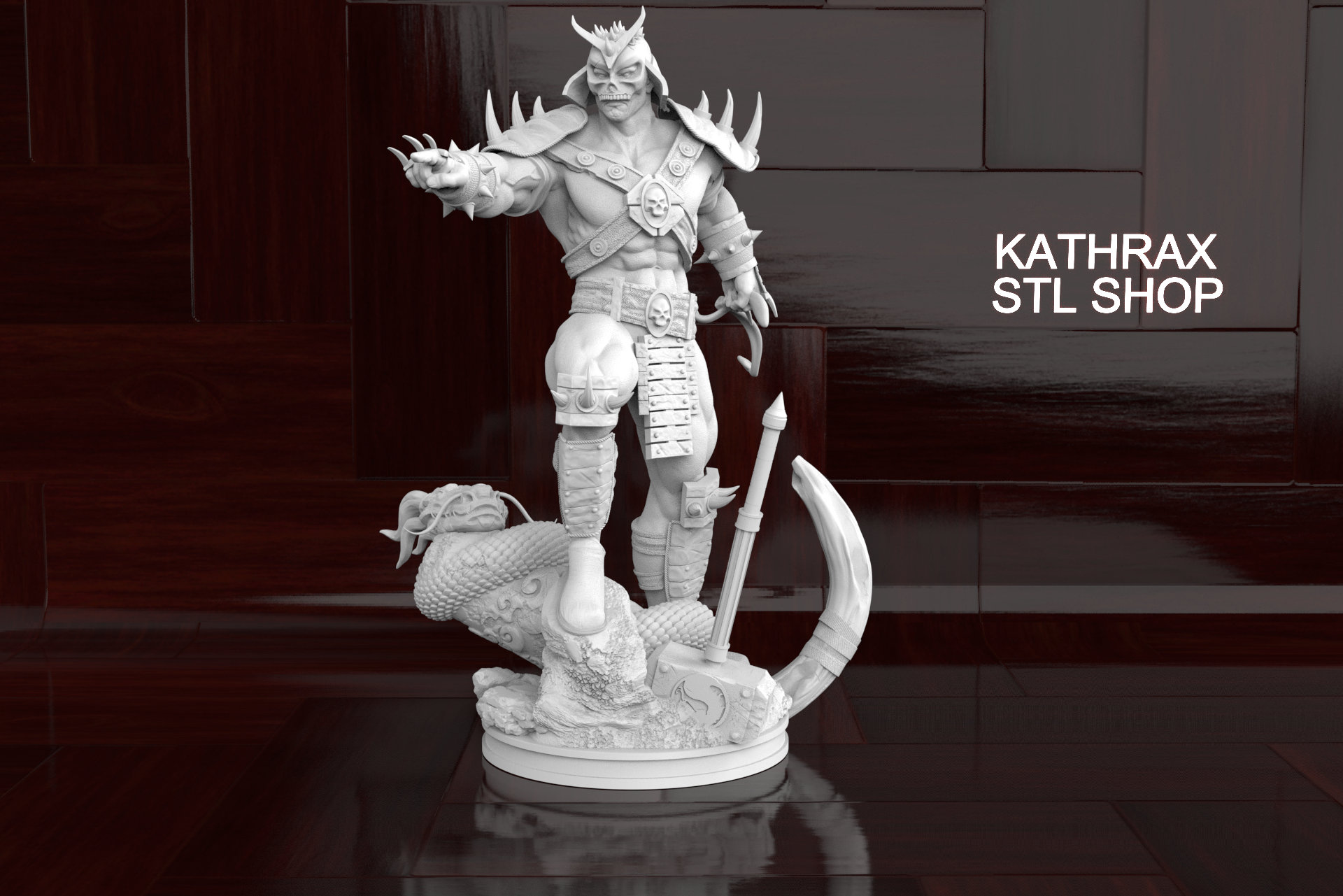 shao kahn 3D Models to Print - yeggi