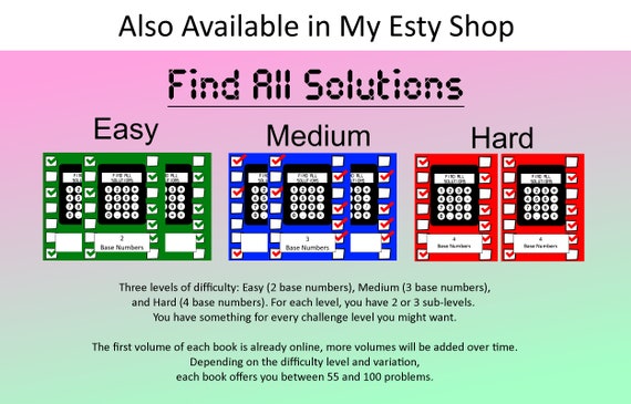 Math Sudoku Puzzles: Easy 4x4 Grid: 300 Games With Solution: Fun Arithmetic  Logic Puzzle Games to Practice Your Addition, Subtraction, Multiplication