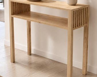 Side table, auxiliary console. Digital file for CNC, made of plywood. This is a digital item, not a physical object.