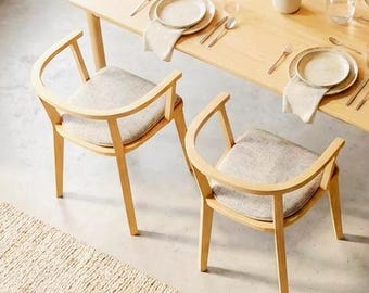 Plywood dining chair. DXF. Digital file, not a physical object, cushion not included.