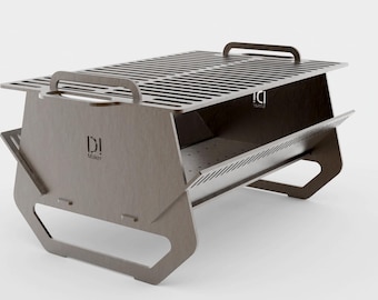 Grill, BBQ, Barbecue, CNC plasma, dxf, svg, pdf. Digital item, not physical.