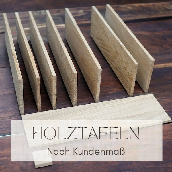 Wooden tablets made of oak wood | Wooden strips and planed unique pieces | For professional craftsmen and hobbyists | Dimensions according to our customers' specifications