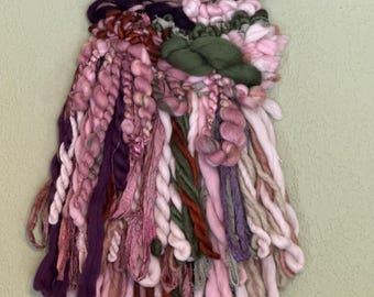 Tapeçaria de parede tecida em tear