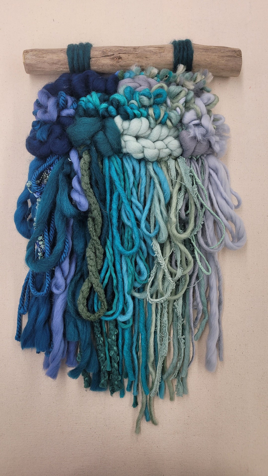 Loomwoven Wall Hanging Etsy