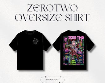 Punky oversized anime shirt