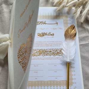 Nikkah Zertifikat Urkunde | Scherzade