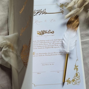 Nikkah-Zertifikat | Sonja