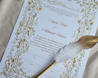 Nikah Zertifikat / Blossom
