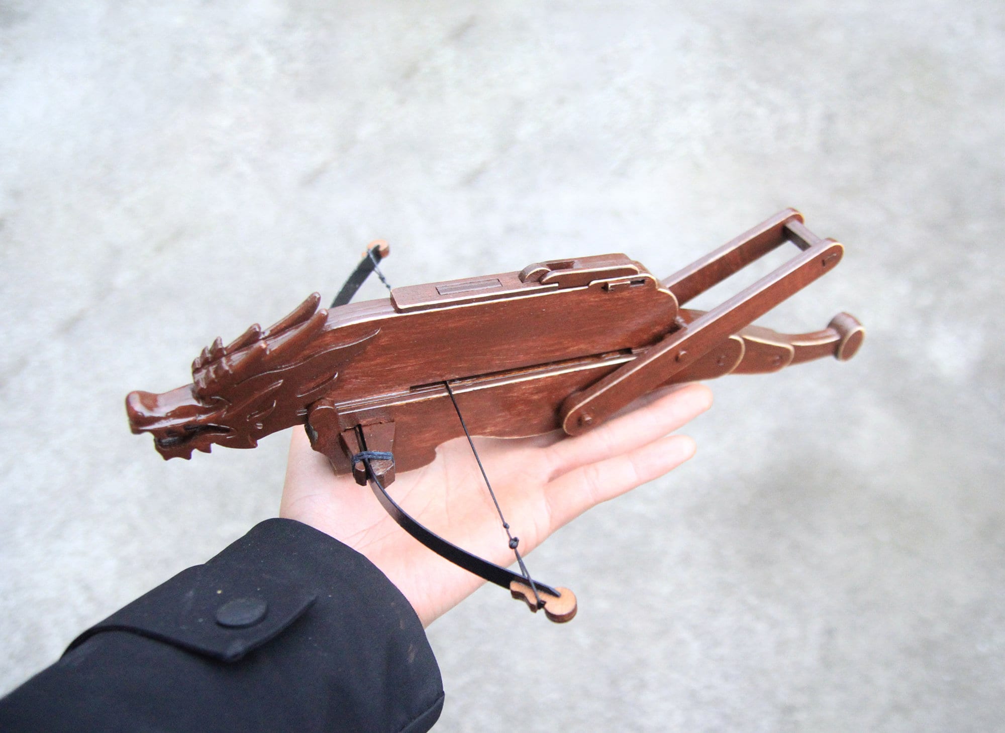 MINI Dragon Crossbow Puzzles for Adultslingshot Siege Weapons Etsy