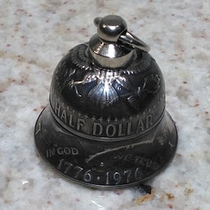 Bicentennial coin bell