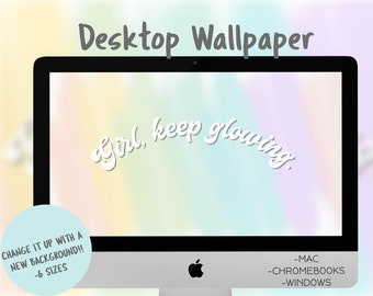 Pastel Desktop Wallpaper | Calming Aesthetic Background (Digital Download)