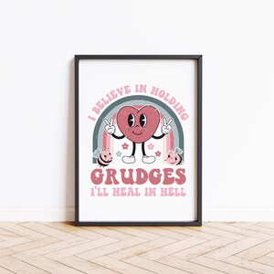 Funny Quotes Wall Art | Cartoon Humor Poster | Printable Digital Prints | Cartoonish Wall Print | Typography Poster | Chill Vibes Aesthetic