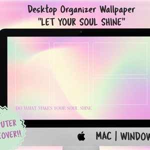 Desktop Organizer Wallpaper | Macbook Aesthetic | | Windows Desktop Themes | Windows Computer Backgrounds | Wallpaper for Laptop Cute