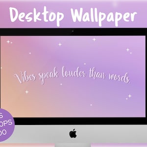 Gradient Desktop Wallpaper | Purple Desktop Aesthetic | Laptop Wallpapers Spiritual | Wallpaper for Mac and Windows