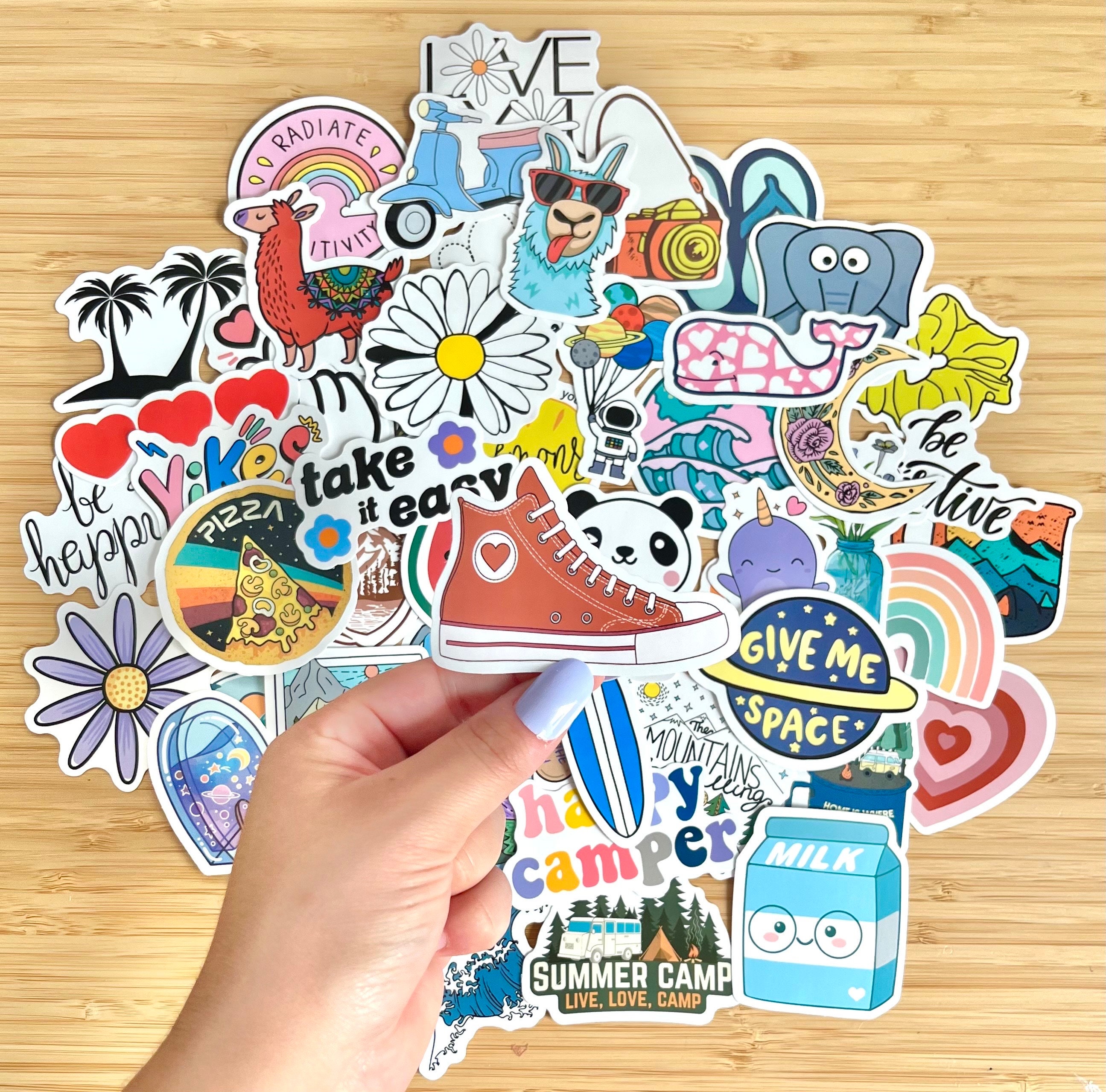 Random Sticker Pack Funny Memes, Brands, Logos, Cartoons, Limited Edition  Planner Stickers Waterproof Laptop Stickers 10 Stickers 