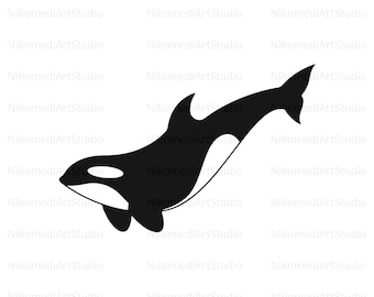 Orca Svg, Orca Cut Files, Commercial Use, Digital Cut File, Orca Clipart, Digital Download, Instant Download, Killer Whale • SVG/PNG/Jpg/Pdf
