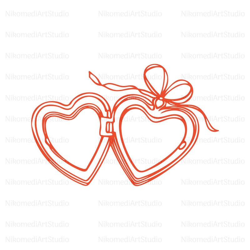 Wedding Locket Chain Vector Brides Locket Necklace - Etsy