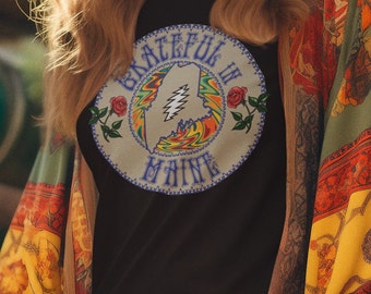Maine (2-sided) - Grateful Dead Concert History Shirt