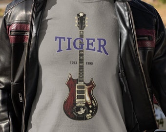 Jerry Garcia Grateful Dead Tiger Guitar T-shirt Fitted shirt Hoodie Tank Top