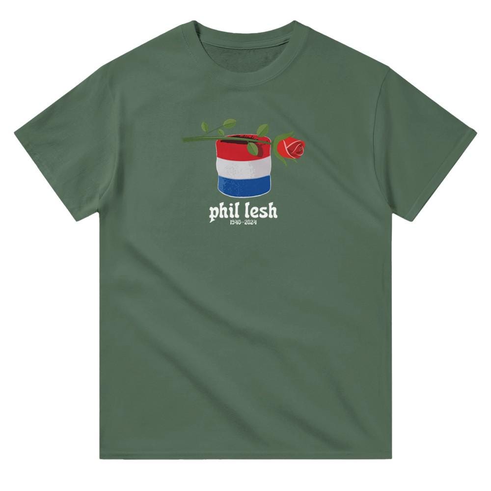 グレイトフル・デッドのフィル・レッシュ トリビュート T シャツ