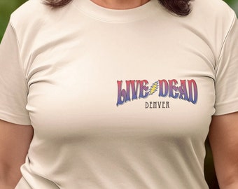 Denver - Grateful Dead Concert History T-Shirt