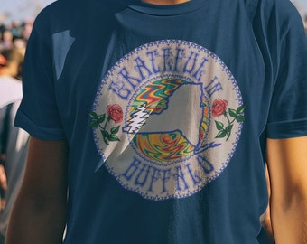 Buffalo, NY (2-sided) - Grateful Dead Concert History Shirt