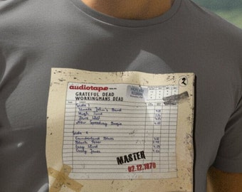 Workingman's Dead Master Tape T-shirt Grateful Dead