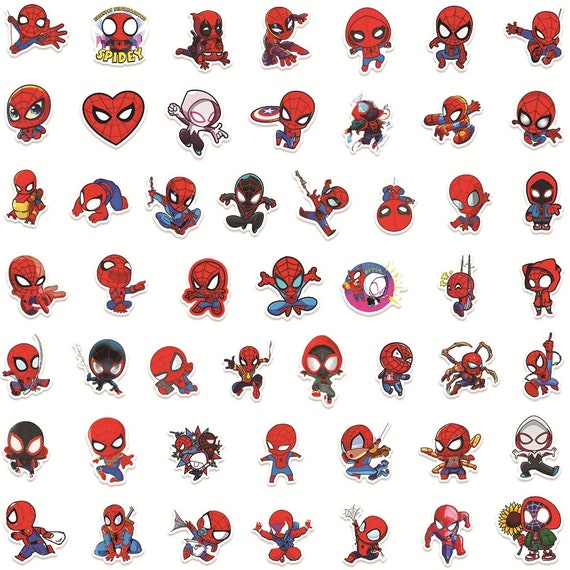 Spiderman stickers discount