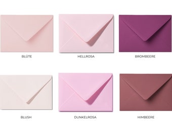 C6 & B6 | Envelopes | Envelopes | Envelopes pink, blush, rosé