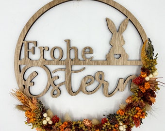 Ghirlanda Decorativa In Metallo Logbuch-Verlag Con Fiori – 19 Cm – Per Porte, Pareti E Finestre, Primaverile - 4