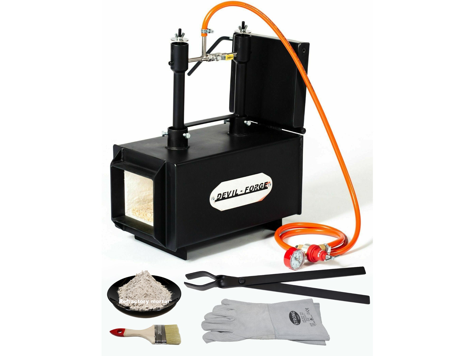 Gas Propane Forge DFPROF2+1D - for Beginners and Professionals