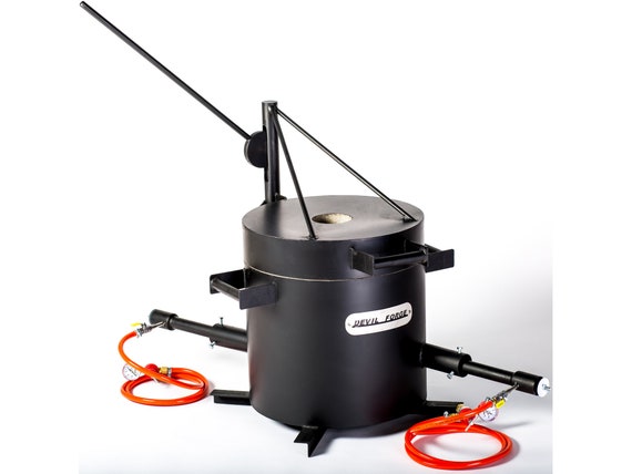 Four à Gaz Forge Devil-Forge FB2M 10kg - Température Max 1450°C, Pour Propane/butane, Neuf