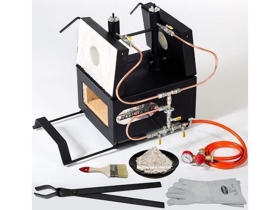 VEVOR Forgia a Gas Propano per Fabbro 3 Bruciatori Temperatura Max. 1427℃ | VEVOR IT