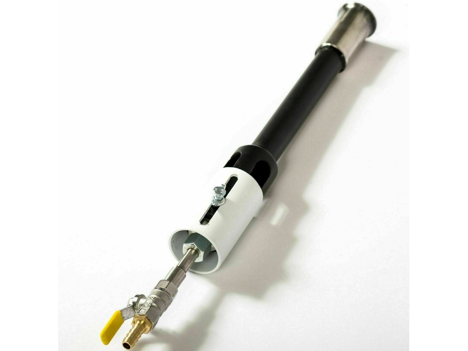 DEVIL-FORGE Bruciatore A Gas Modello DFPPROF - 90.000 BTU, Ugello In Acciaio Inox 304, Valvola A Sfera, Per Fucine E Fornaci A Propano - 4
